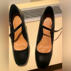 Black Pump block hills shoes